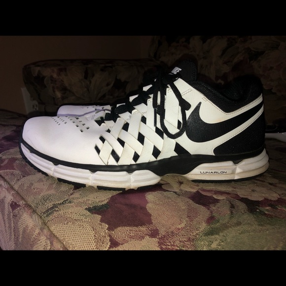 Men’s size 12W Lunar Fingertrap Nike shoes - Picture 2 of 3